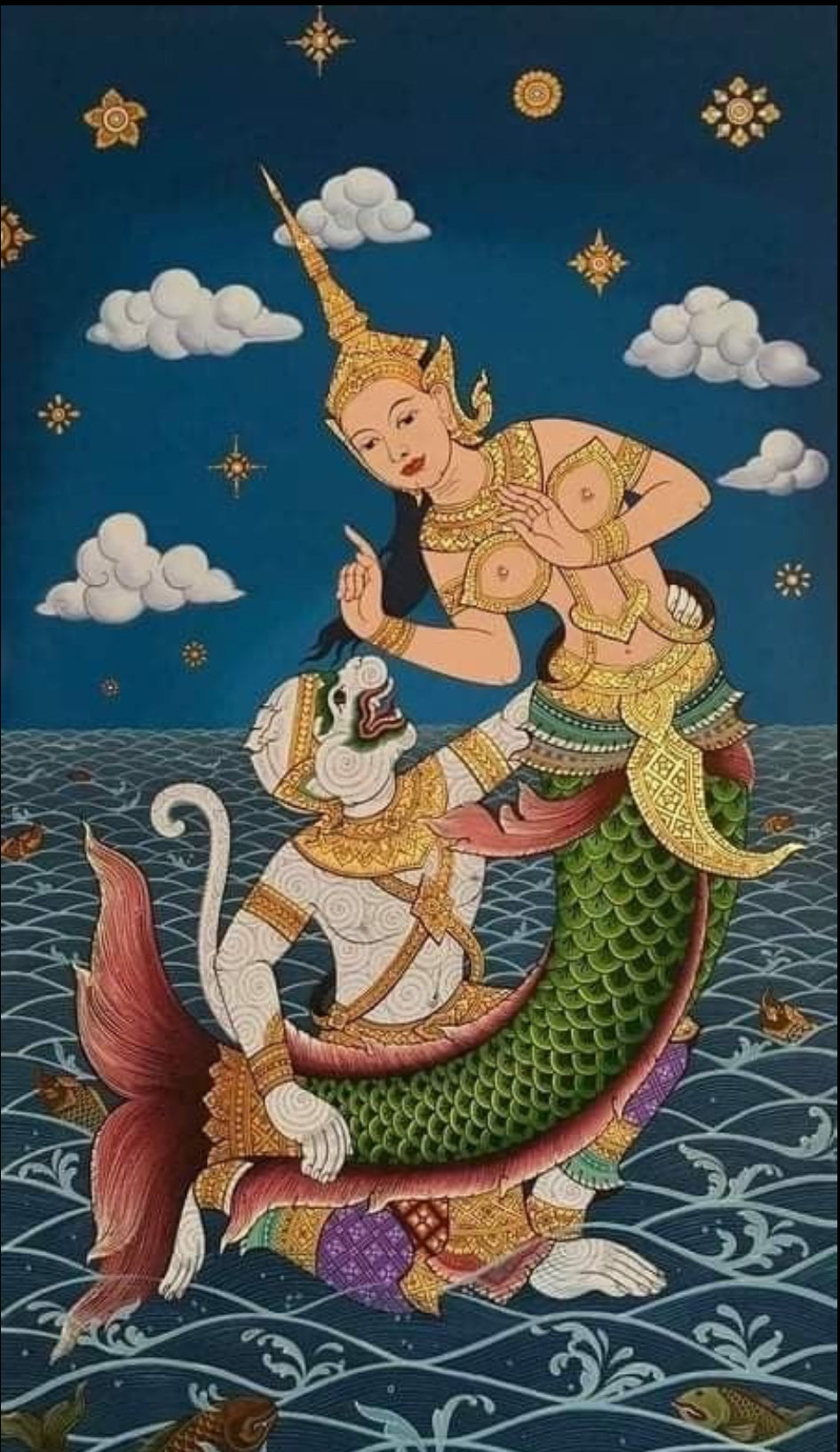 AMULETO SIRENA DEGLI INFRAMONDI