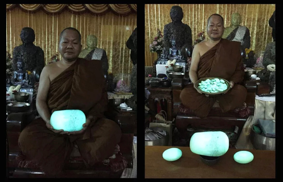 AMULETO CRISTALLO NAGA LEKLAI MOONLIGHT