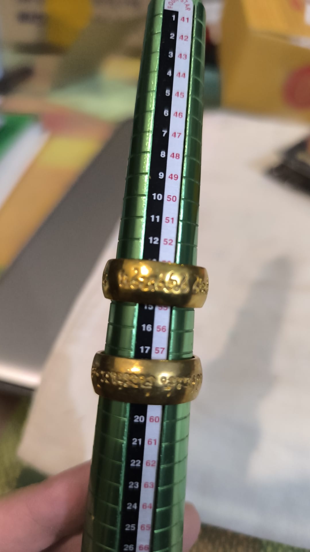 Anello Yantra Energy- Fortuna, Ricchezza e Fascino Magnetico (taglia più piccola Disponibile)