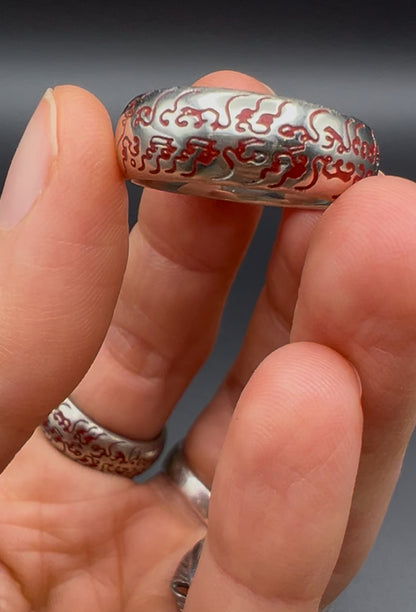 Taglia 12 mm - AMULETO LORD OF THE RINGS - ANELLO DEL DOMINIO DEL MONDO AJARN 0