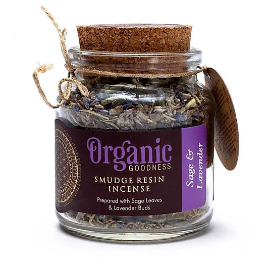 INCENSO IN RESINA ORGANIC - SALVIA E LAVANDA