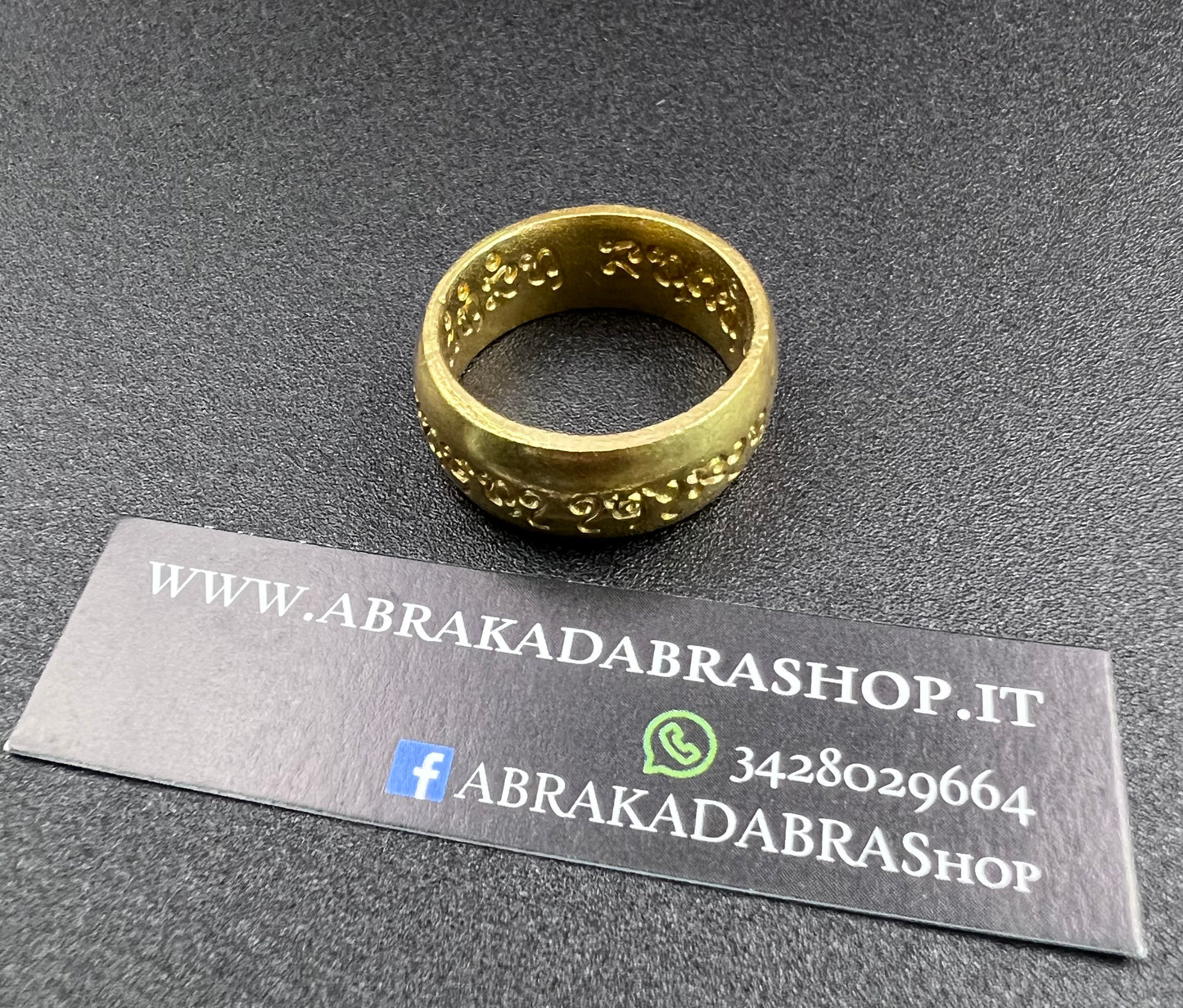 Anello Yantra Energy- Fortuna, Ricchezza e Fascino Magnetico (taglia più piccola Disponibile)