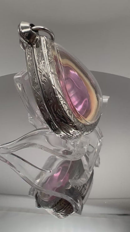 AMULETO OCCHIO DEL NAGA DI SRINAGAR ROSA