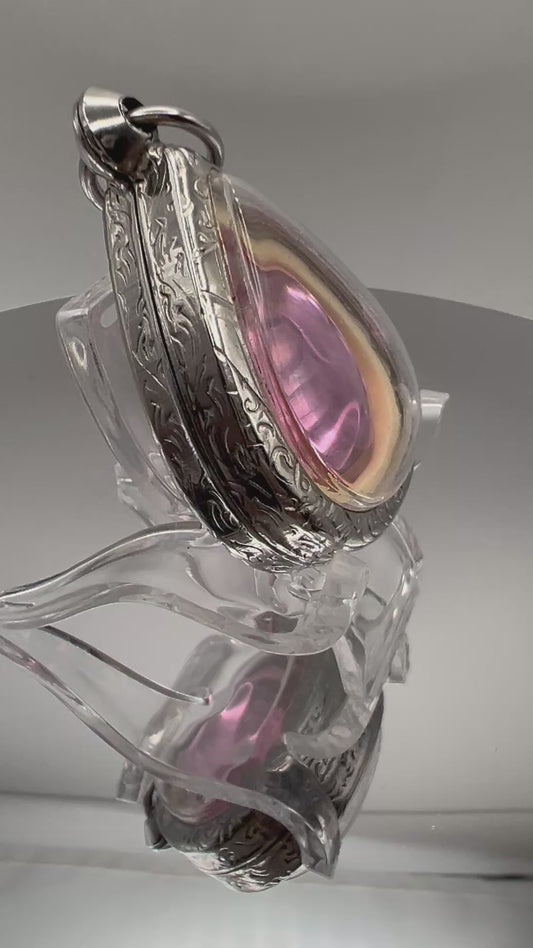 AMULETO OCCHIO DEL NAGA DI SRINAGAR ROSA